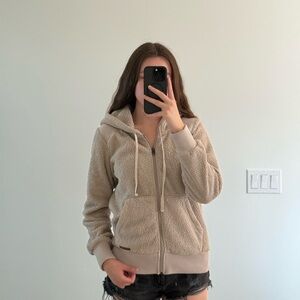 Billabong Zip Up Sherpa Hoodie